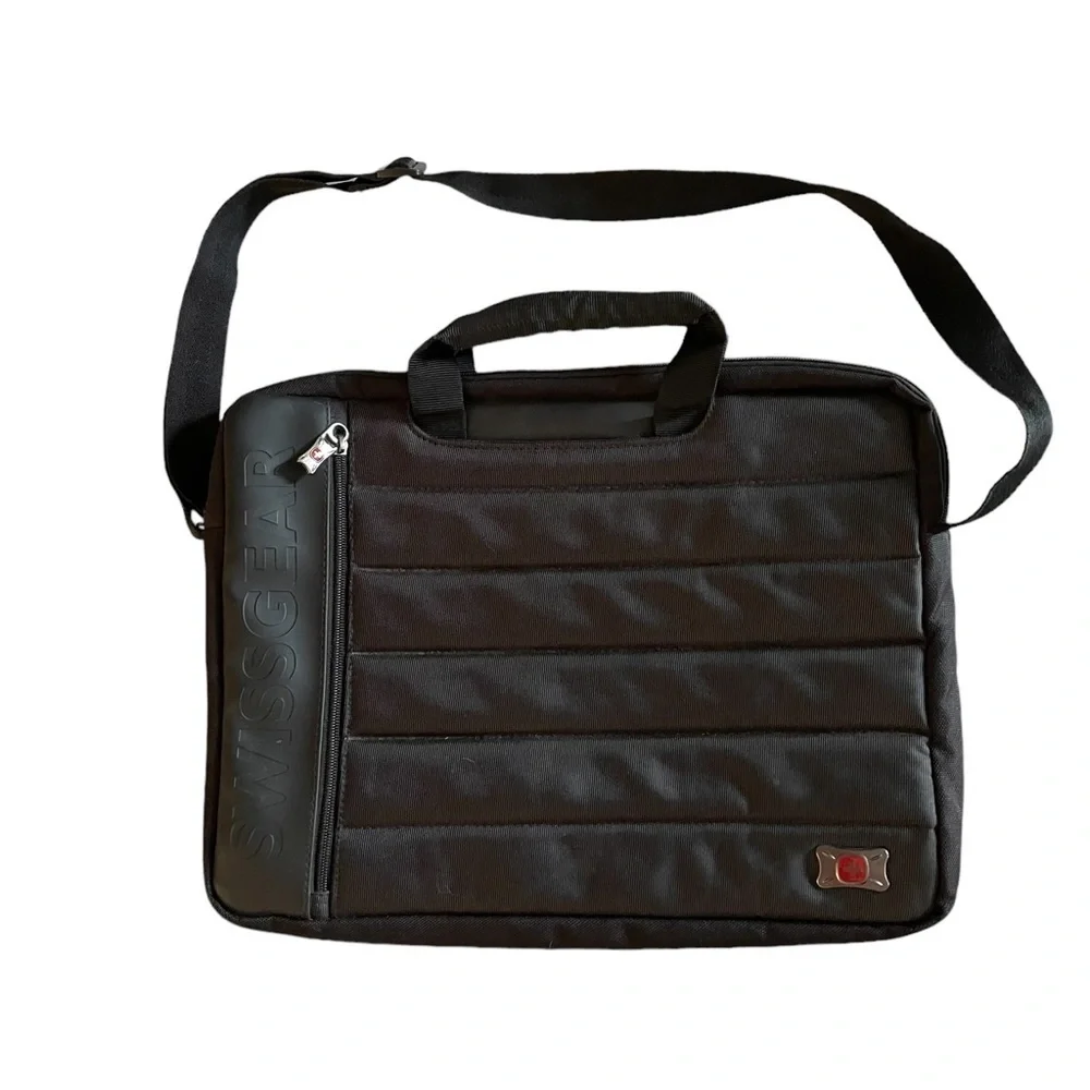 SwissGear Anthem Slimcase - Laptop carrying case - 17-inch - gray, black